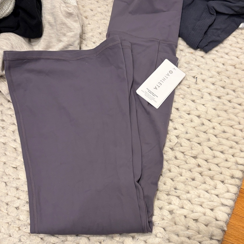 Athleta Lavender Workout Leggings